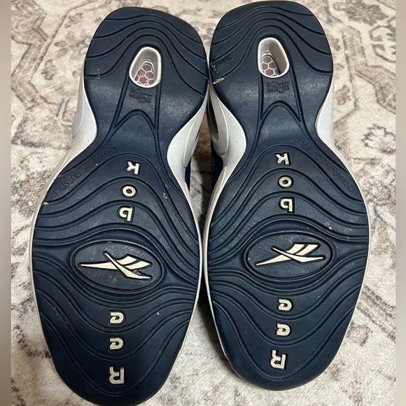 Navy Question Allen Iverson Reebox Sneakers - Picture 8 of 8